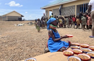 Mary's Meals school feeding in Kenya
