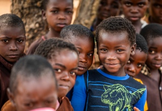 Children in Mary's Meals programme