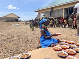 Mary's Meals school feeding in Kenya