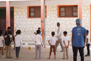 2026 - Yemen - Children playing after receiving meal 